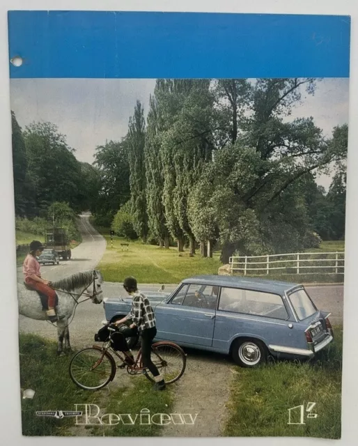 Triumph Review Car Auto Magazine 1964 Herald Estate Car Stoneleigh Warwickshire