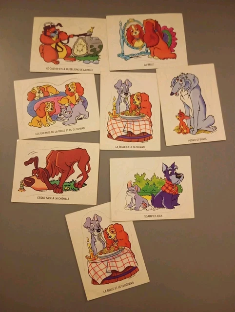 Autocollants La Vache Qui Rit X Disney – La Belle Et Le Clochard, 1976
