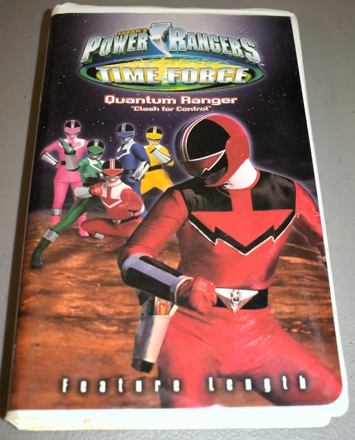 POWER RANGERS - Time Force - The Quantum Ranger [VHS] £36.49 - PicClick UK