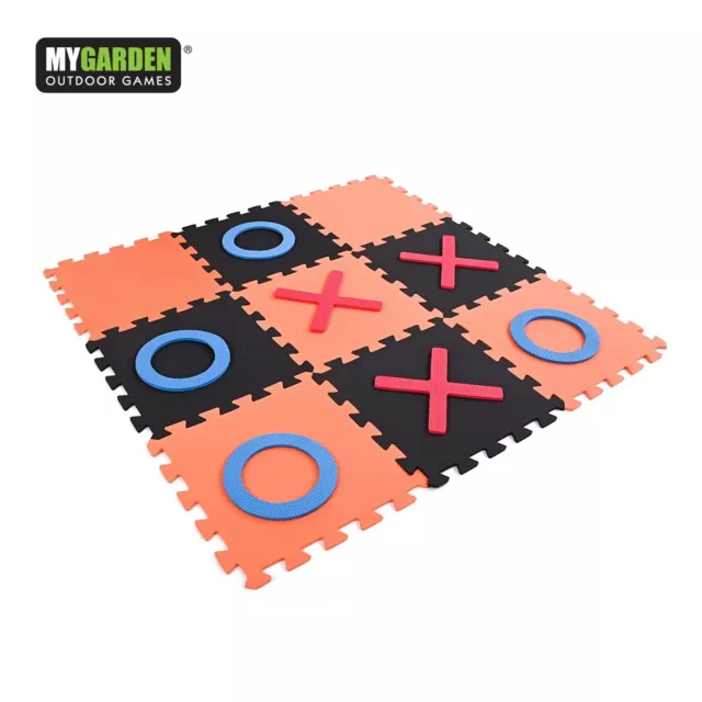 Giant Noughts And Crosses Garden Outdoor Family Fun Party Game Toy Kids New