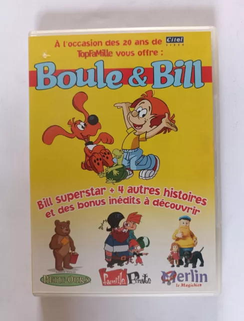 DVD Boule & Bill + 4 autres histoires / à l'occasion des 20 ans de top Famille