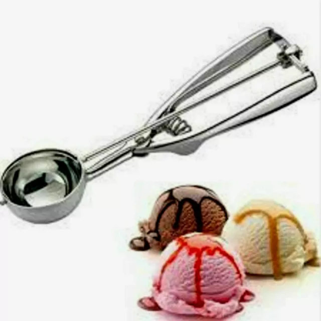 New Ice Cream Scoop Stainless Steel 5cm