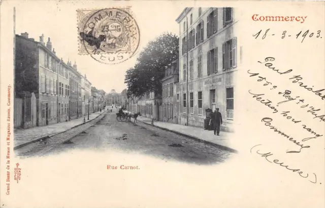 CPA 55 COMMERCY RUE CARNOT (Back Undivided)