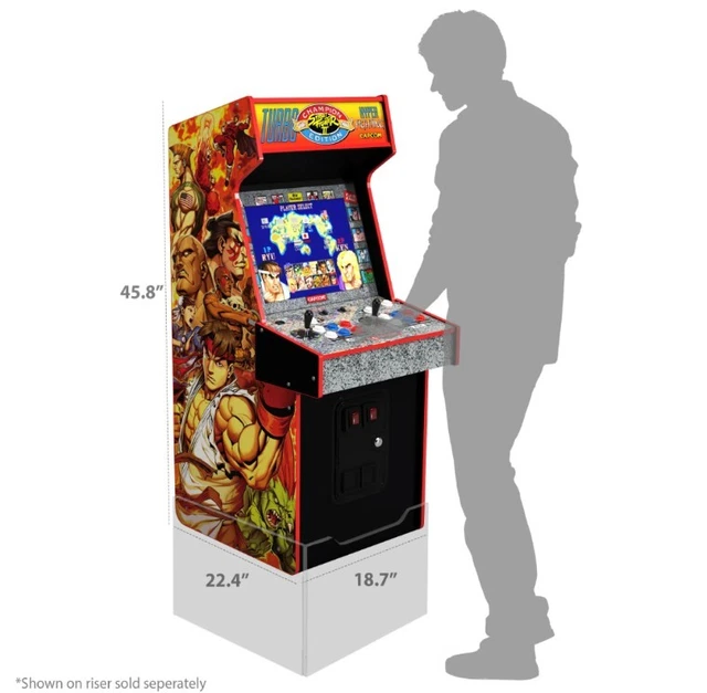 CAPCOM STREET FIGHTER II Champion Turbo Legacy Edition Arcade Game ...