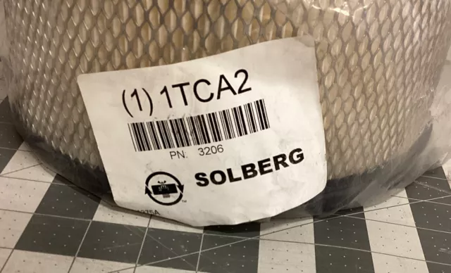 NOB  SOLBERG 3206, Filter Cartridge 7 1/4" ID 9 3/4" OD 6" High (Grainger 1TCA2) 2