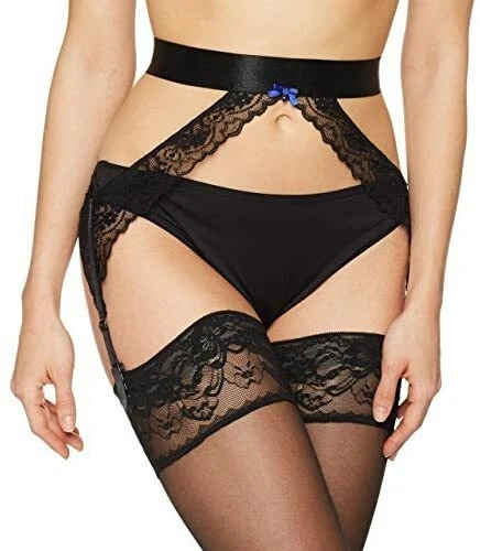 Porte-Jarretelles Aubade Taille M - Collection La Passagère Réf. BI52 - Noir - Neuf Avec étiquettes