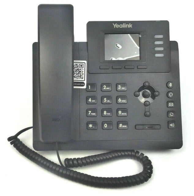 YEALINK SIP-T33G IP Phone Corded Wall Mountable Desktop Classic Gray £ ...