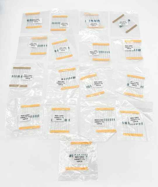 GM VATS KEY Bypass Resistor Kit Multi Ohm Resistors (170 Pack) 14.99