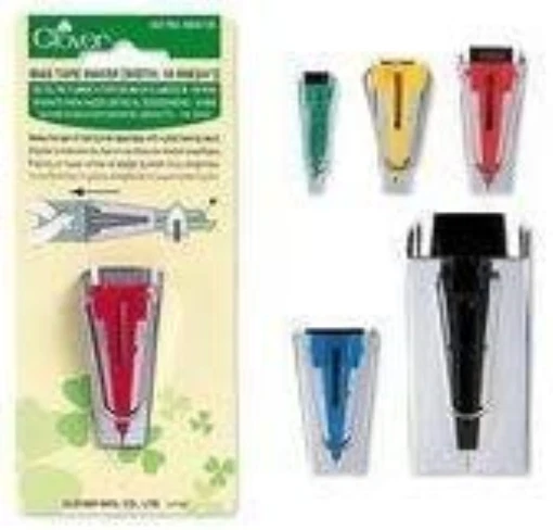 Clover Bias Tape Makers, Package Includes all 5 sizes