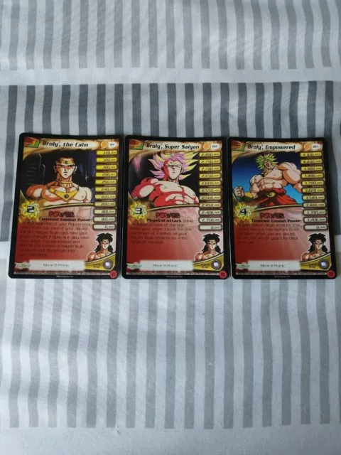 Dragon Ball Z DBZ CCG TCG BR3 Broly, Empowered LV3 (Silver) FOIL Promo Card