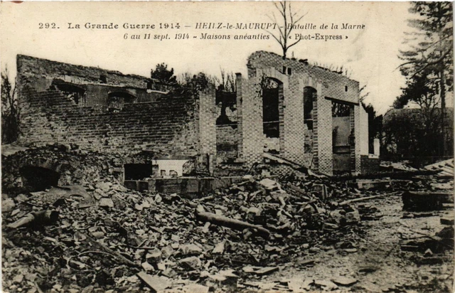 CPA AK Militaire Heilz-le-MAURUPT - Battle of the Marne (362338)