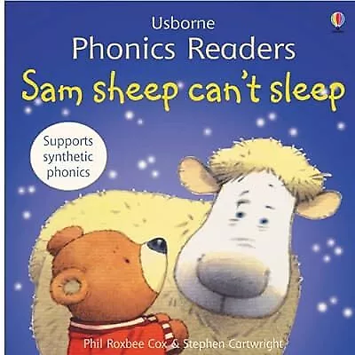 Sam Sheep Cant Sleep (Phonics Readers) (USBORNE Phonics Readers), Cox, Phil Roxb