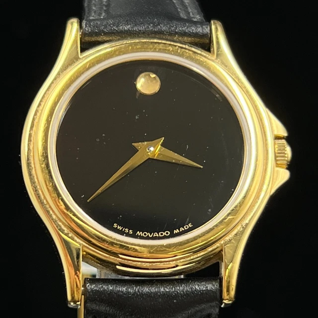 Estate Movado Museum Classic Stainless Steel Lady's Wristwatch