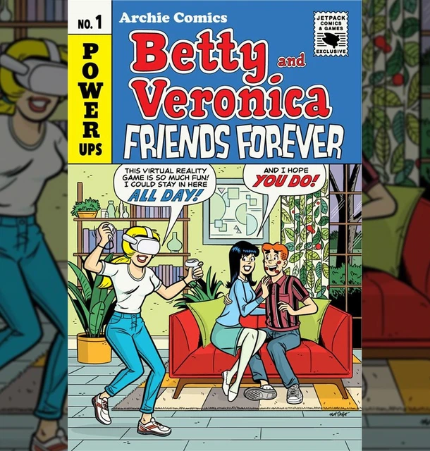 Betty Veronica Friends Forever Power Ups #1 Archie Variant Le 250 Preorder 3/9 ☪