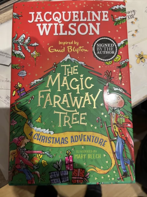 The Magic Faraway Tree Christmas Adventure Signed By  Jacqueline Wilson