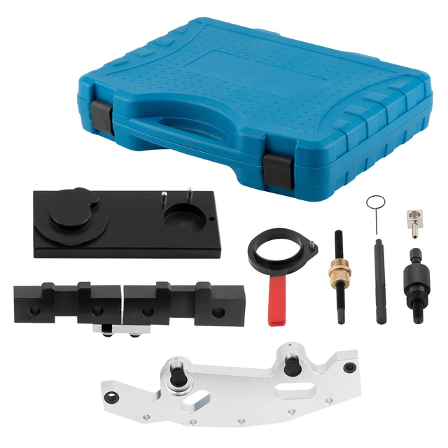 DOCAS Kit 8 Outils Distribution Moteur Diesel BMW N47 N47S N57 N57S - Jeu Verrouillage Chaîne & Arbres à Cames, Compatible Série 1 3 5 6 7 X1 X3 X5 X6
