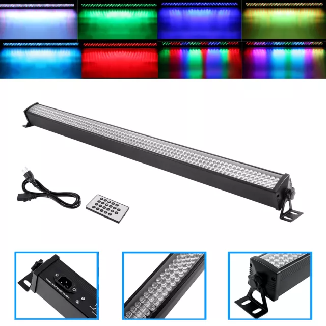 252 LED RGB Wall Wash Bar Light DMX512 DJ Party Disco Stage Show Display Lights