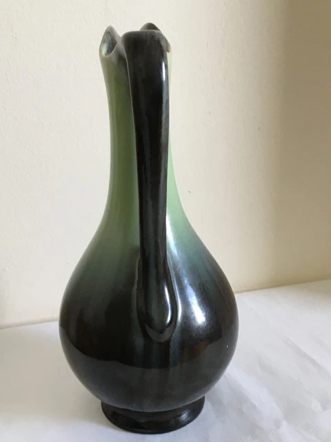 VINTAGE Westdeutsche Keramik griechischer Stil grün DEKOKRUG / KRUGVASE 2