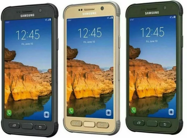 Samsung Galaxy S7 Active 4G LTE SM-G891 32GB BLACK GREEN GOLD Unlocked CellPhone