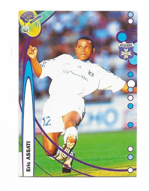Carte Sticker DS Collection FOOT 2000 - Franck Jurietti #19 Bastia - État Parfait