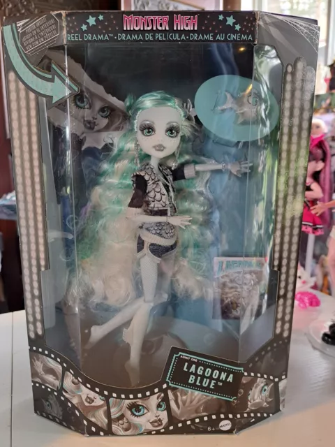 Monster High Lagoona Blue Reel Drama Doll -🔥🔥🔥 - New - Read Description