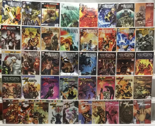 Marvel Comics New Mutants Run Lot 1-50 VF/NM 2009 - Missing in Bio