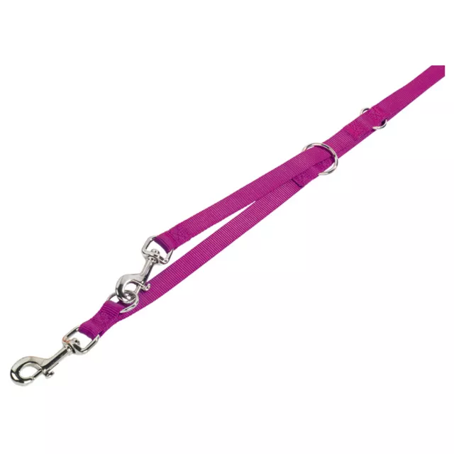 Nobby Hunde Führleine Classic himbeere, diverse Größen, NEU