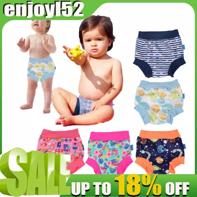 Kids Happy Nappy - Reusable Baby/Toddler Neoprene Swim Nappy