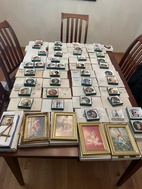 Made In The USA. 51 Donald Zolan Mini Plates & Frames From Pemberton & Oaks