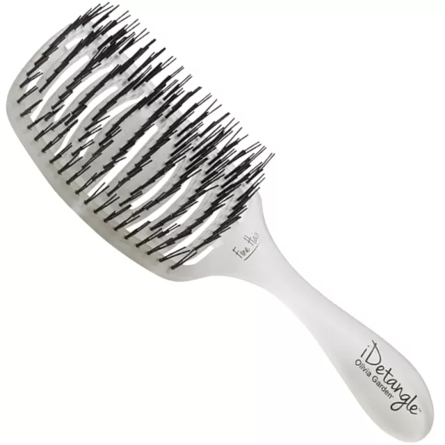 Olivia Garden Idetangle Haarbürste | Kräftiges Haar | Paddle-Form | Entwirren &