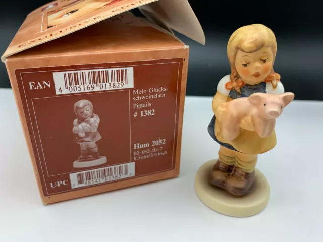 Hummel Figura 2052 Mi Cerdo 9 Cm. 1 Wahl Con Ovp. Excelente Estado