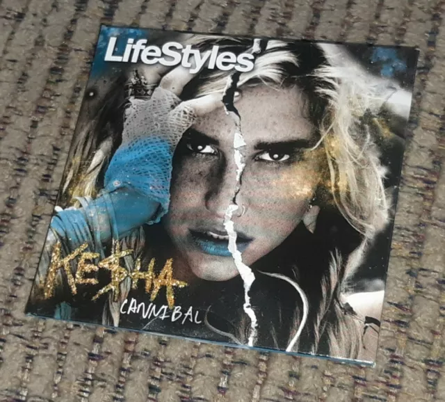 KESHA unused SEALED NEW Lifestyles Brand Condom CANNIBAL CONCERT TOUR Ke$ha