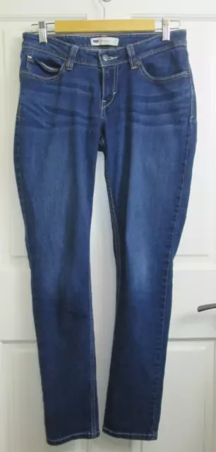 Levi's Bold Curve Skinny Jeans Womens Size 30x29 Distressed Stretch 58-30122