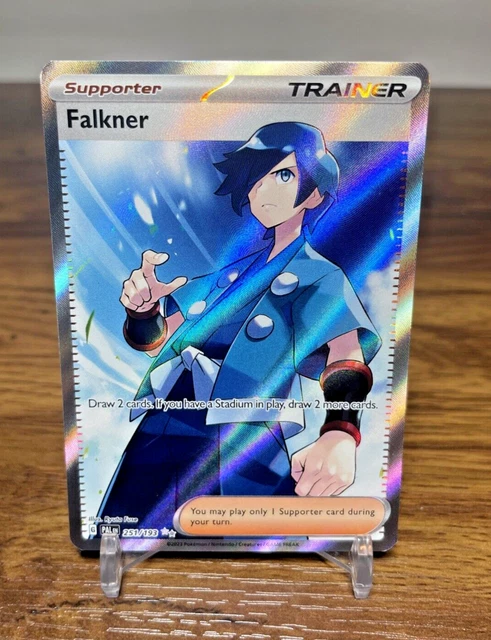 Pokemon Falkner 251/193 Full Art Trainer - Paldea Evolved