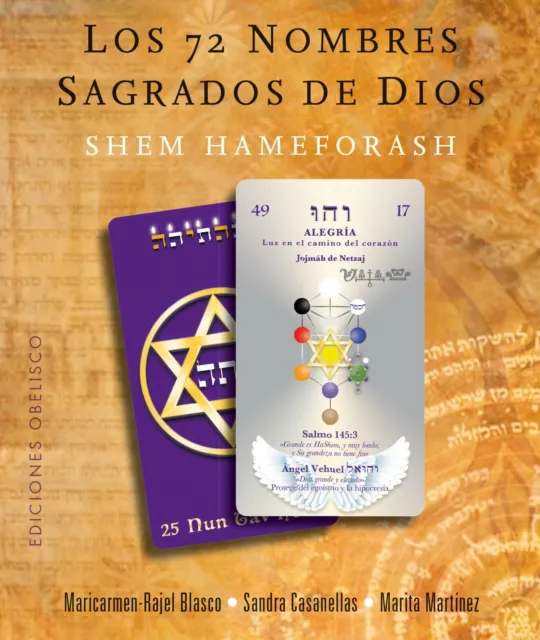 Tarot Oraculo Los 72 Nombres Sagrados de Dios - Pack Libro + Cartas