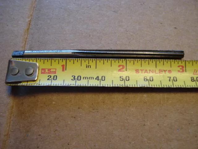 Keystone #1 x 3"  Taper Pin Reamer 6 Flute HSS