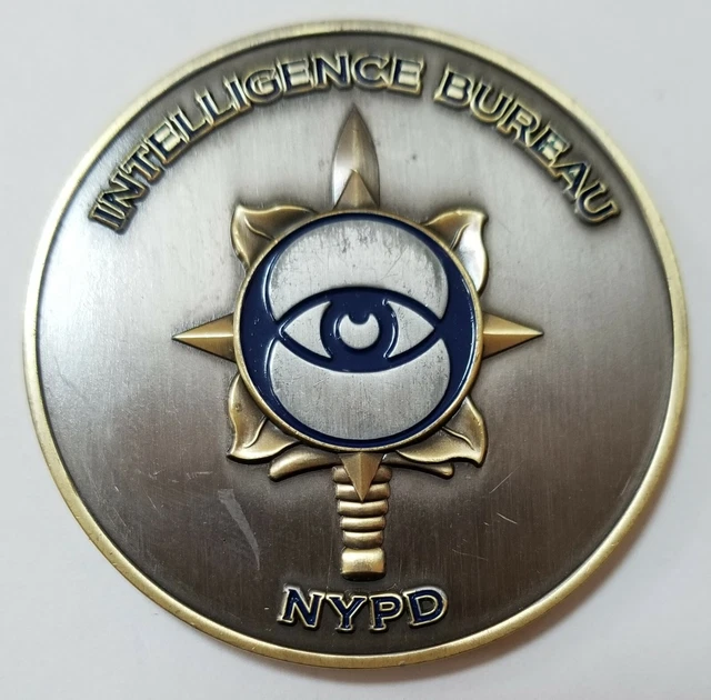 NYPD POLICE COUNTERTERRORISM Intelligence Bureau Challenge Coin 49.99