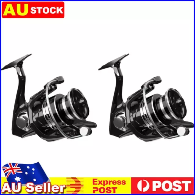 Spinning Reel 8kg Max Drag 5.2 1 Gear Ratio Metal Body Fishing Reel (HK2000)