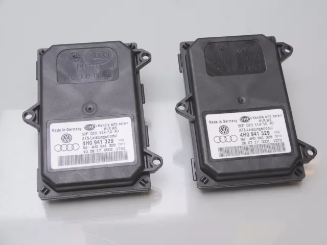 2x HELLA XENON STEUERGERÄT KURVENLICHT 4H0941329 / AUDI / VW / SKODA (B8221)