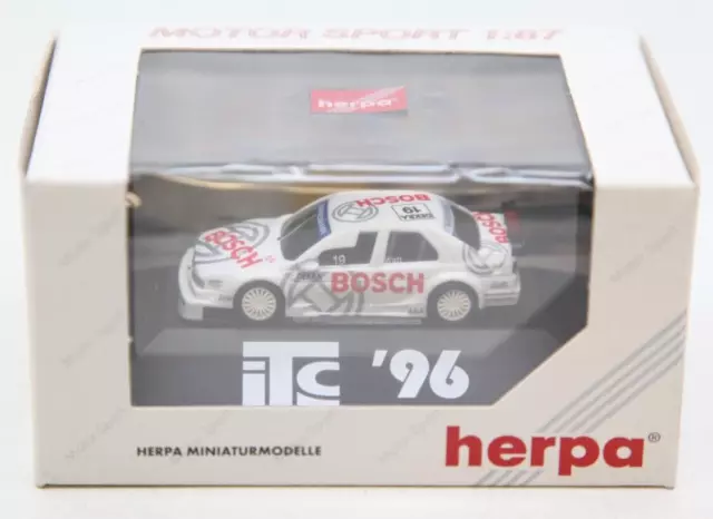 HERPA - MOTOR SPORT 1:87 HO - Alfa Romeo 155 V6TI"JAS Team" ITC '96 - NEUF