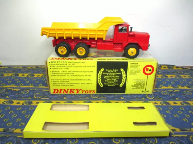 DINKY-TOYS  berliet benne     1/43