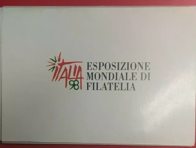 Cartoline Postali Con Annullo Esposizione Mondiale Filatelia 1998 Italia