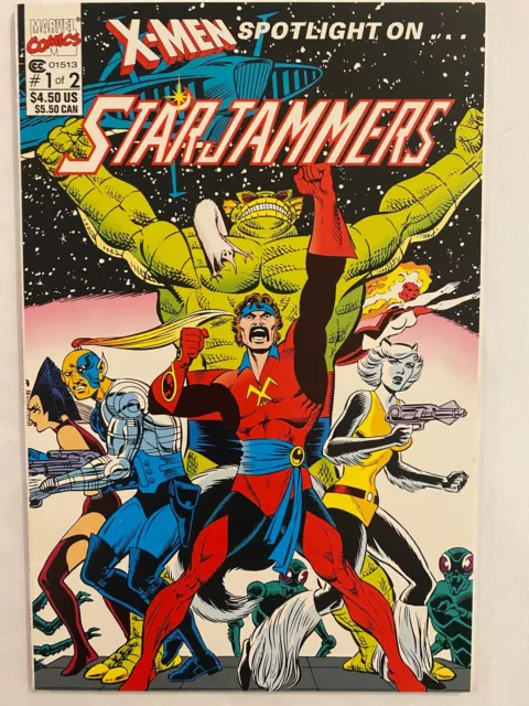 X-Men Spotlight On Starjammers #1 Marvel 1990
