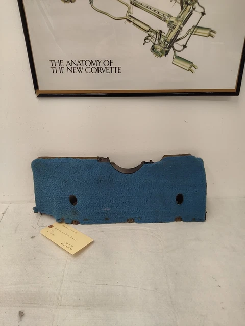 1984-1989 C4 Corvette Left Lower Dash Pad Under Steering Column Knee Bolster OEM