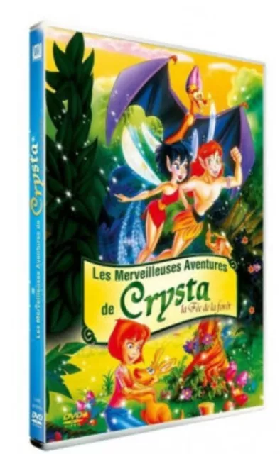 DVD : Les merveilleuses aventures de Crysta La fée de la forêt - NEUF