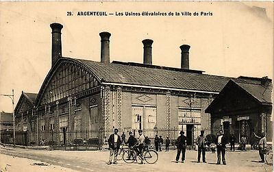 CPA ak Argenteuil-factories élévatories de la ville de paris (380976)