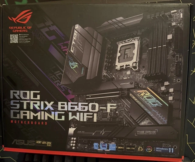 ASUS ROG Strix B760-F - Carte mère Gaming Intel B760 LGA 1700 ATX (DDR5