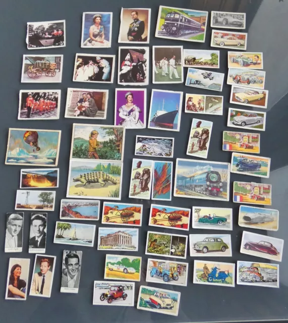 Approx 120 assorted vintage trade / cigarette / tea / sweet cards