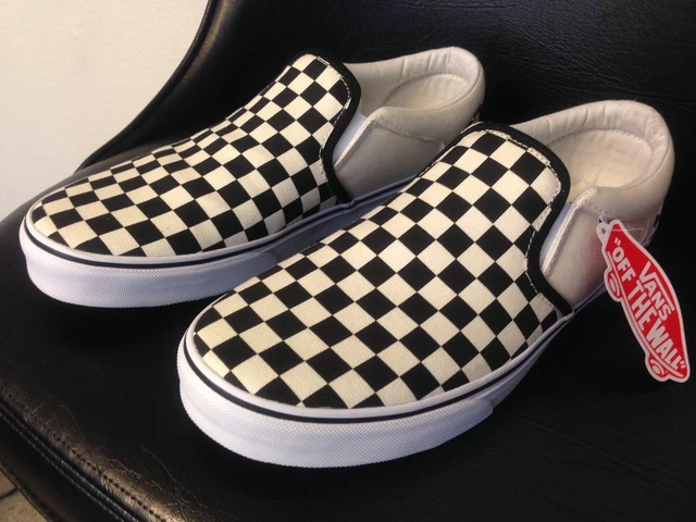 mens check vans