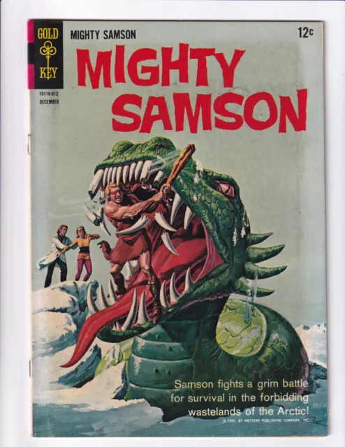 Mighty Samson #8 VF 1966 Wastelands of the Artic Bag/Boarded Great Copy!